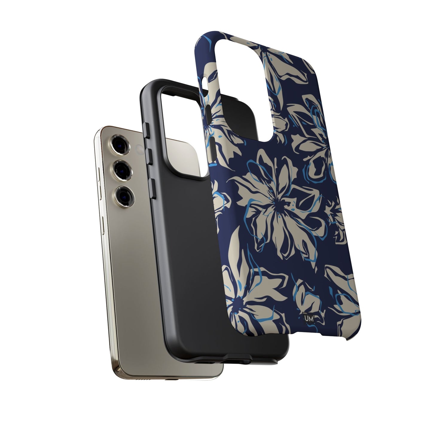 Blue Flor Tough Case