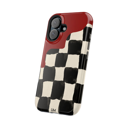 Checkerboard Red