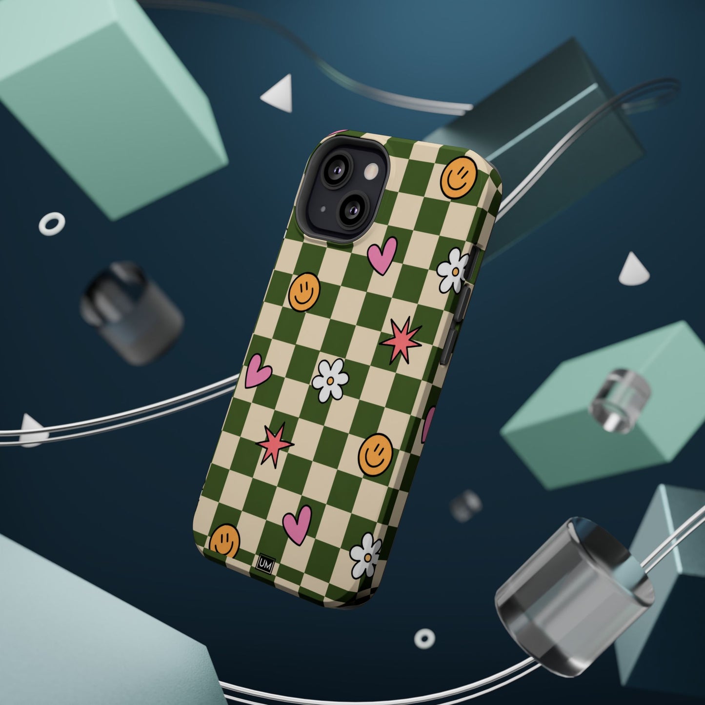 Checkerboard Smiley