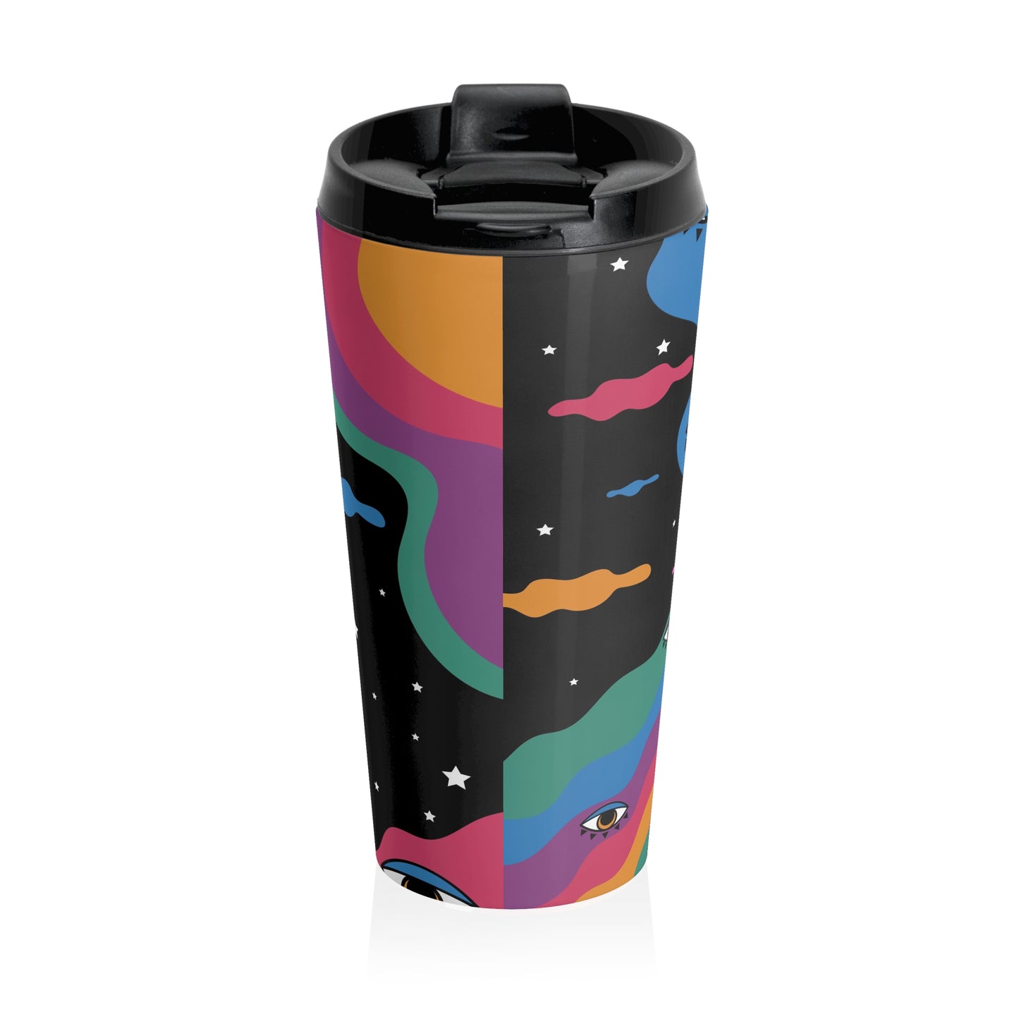 Checkrain Stainless Steel Travel Mug