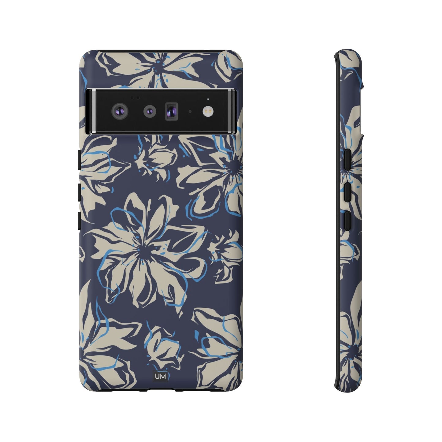 Blue Flor Tough Case