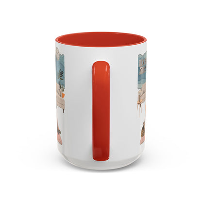 Taza de café con abrazos gratis (11 oz y 15 oz)