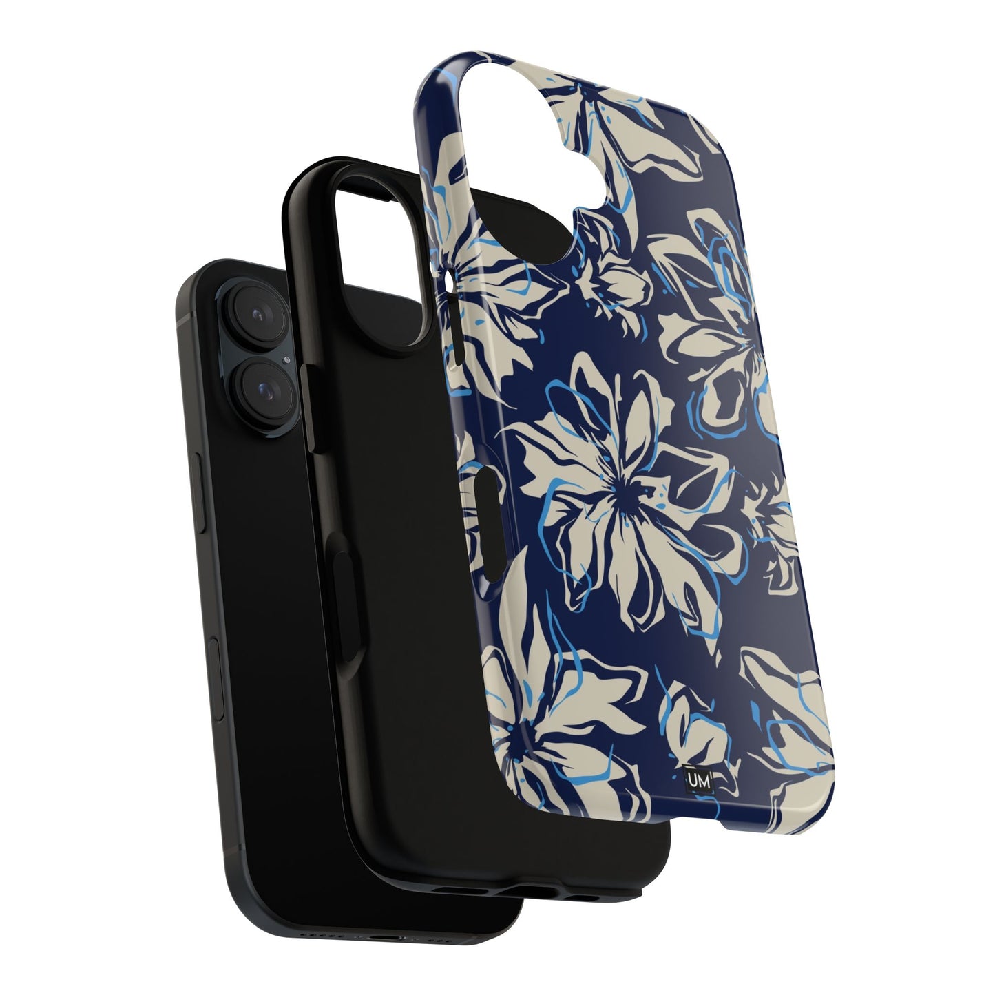 Blue Flor Tough Case