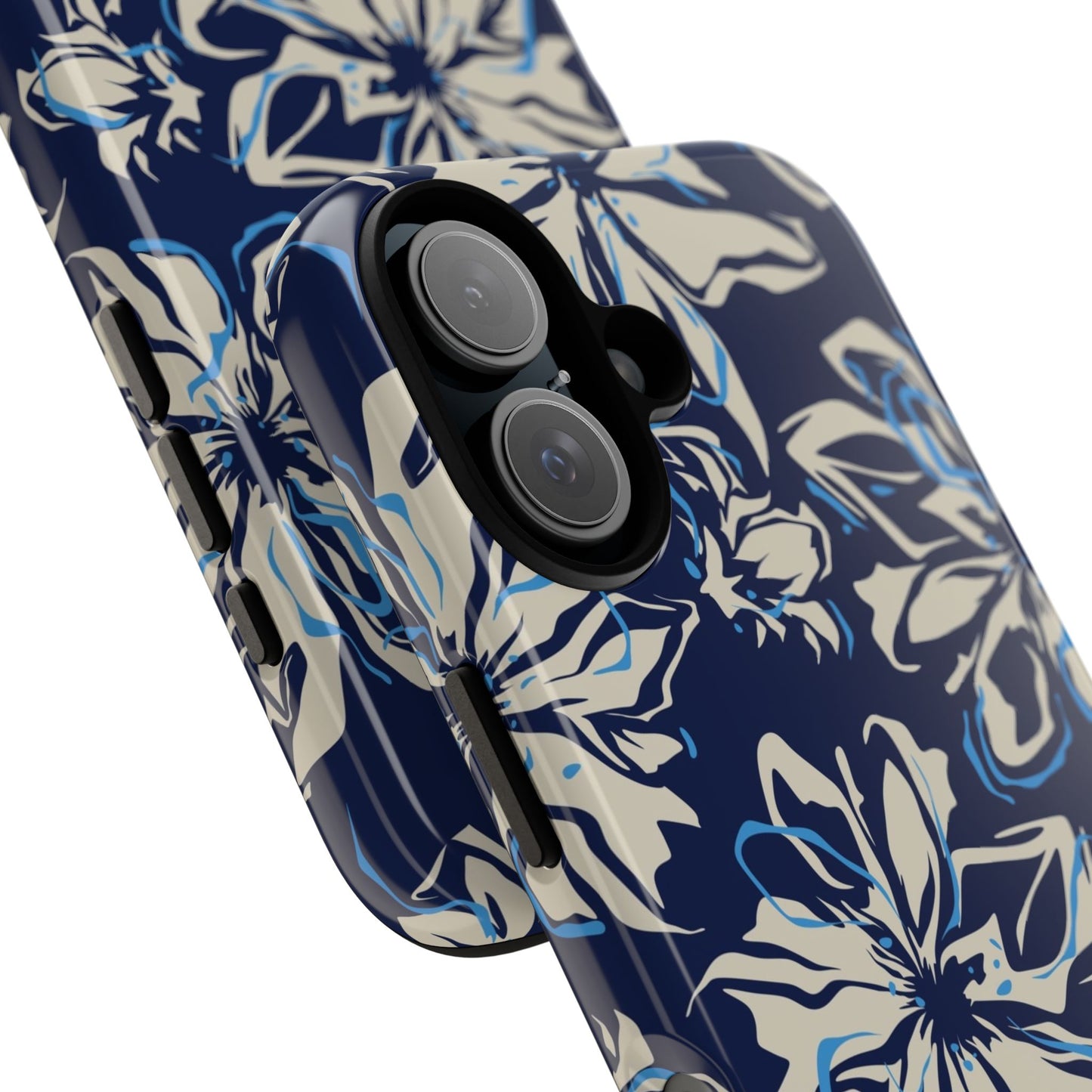 Blue Flor Tough Case