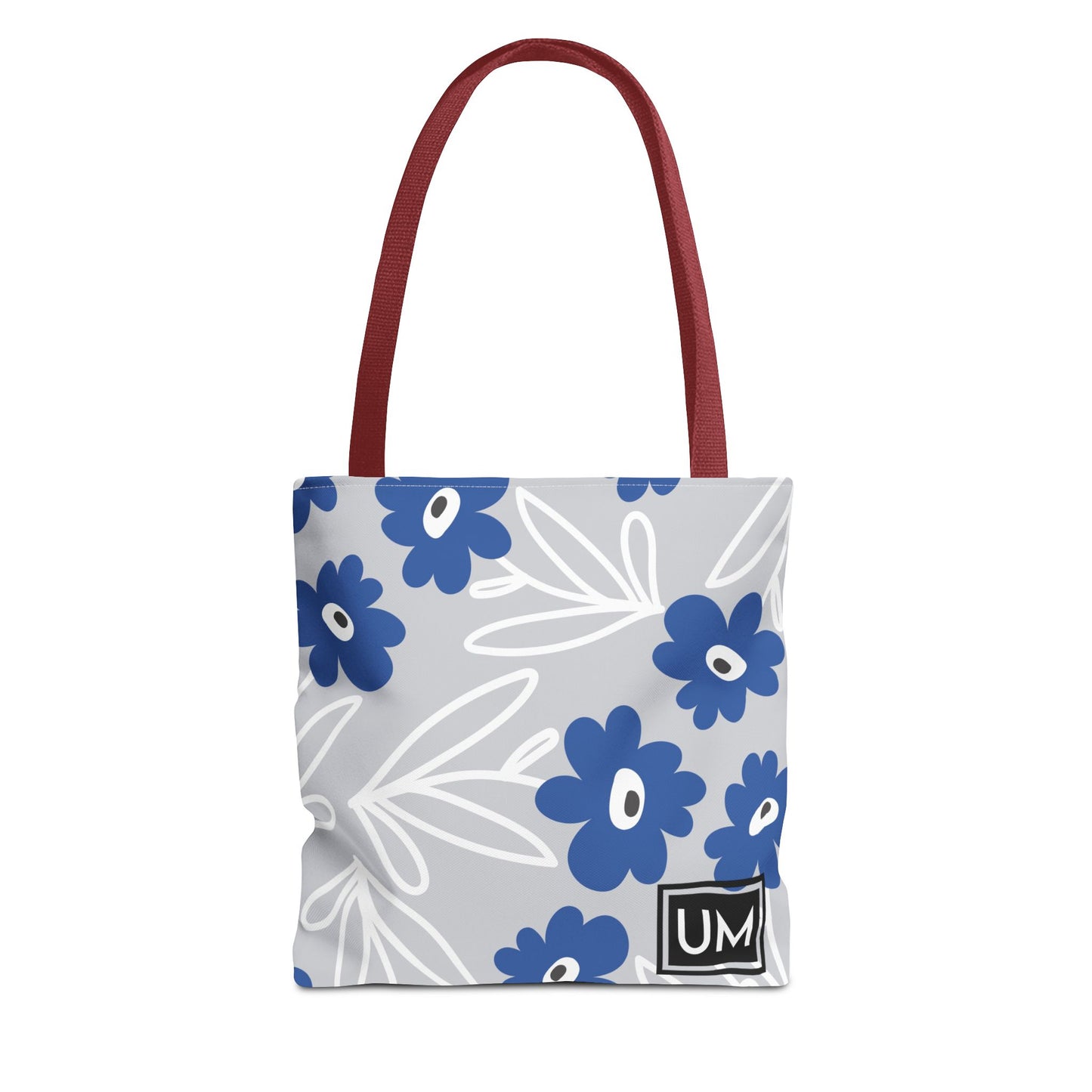 Bolso de mano con estampados florales llamativos (AOP)