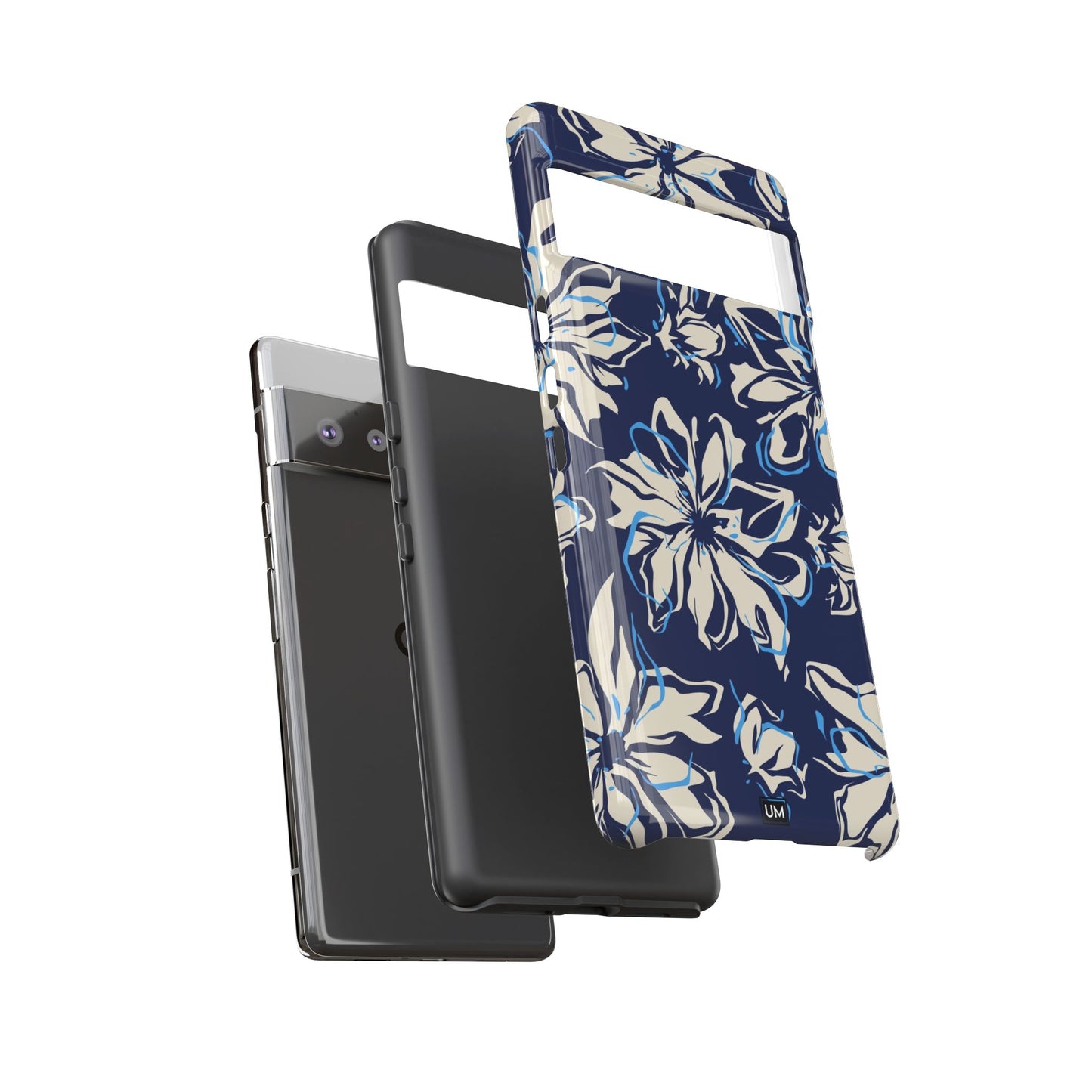 Blue Flor Tough Case