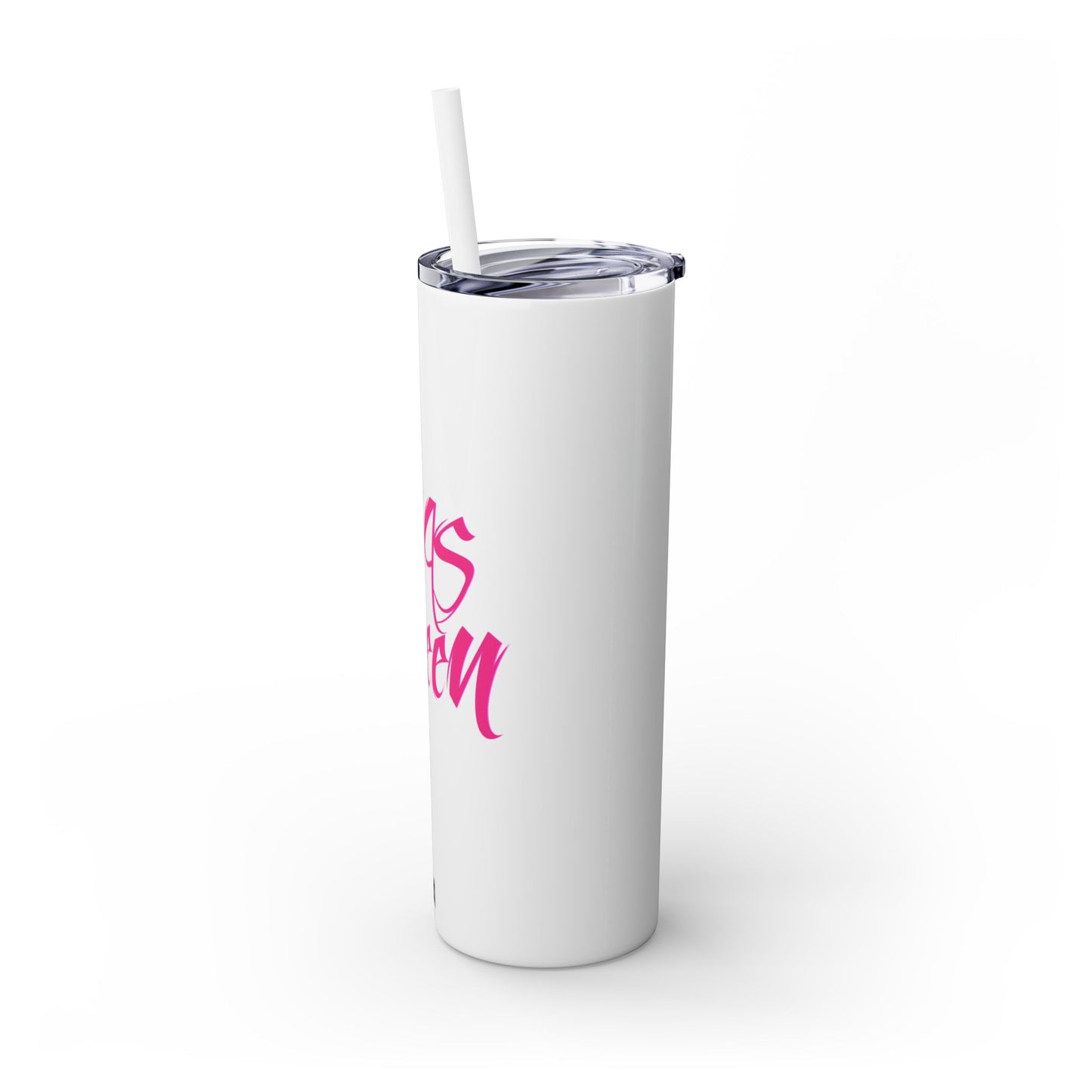 Queen Tumbler with Straw, 20oz