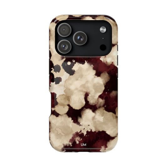 Marbled Burgundy
