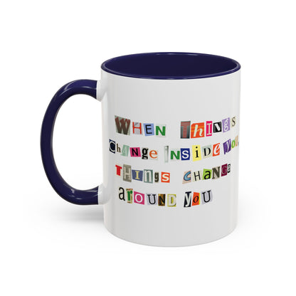 Taza de café Think Positive (11, 15 oz)