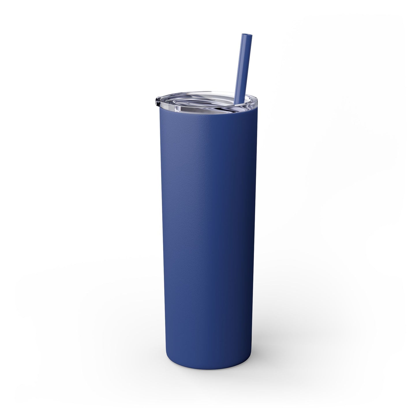 Plain Tumbler with Straw, 20oz