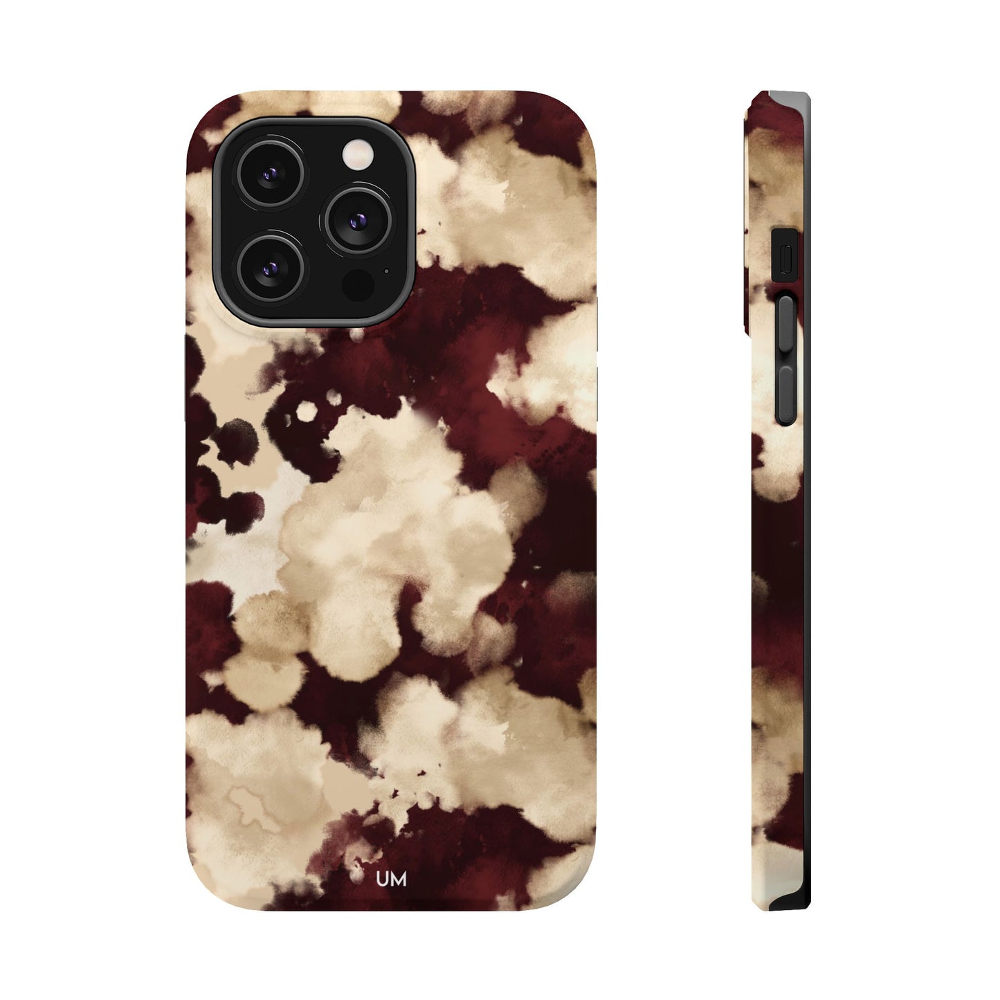 Marbled Burgundy