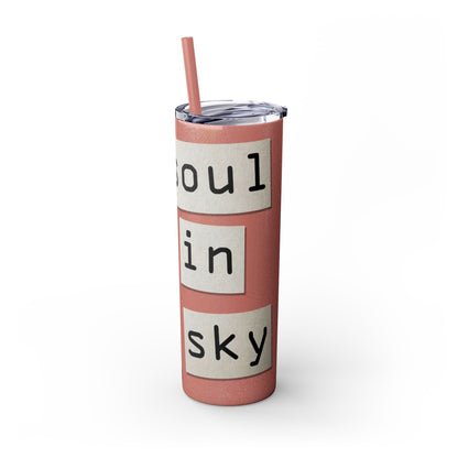 Vaso con pajita Soul in Sky, 20 oz