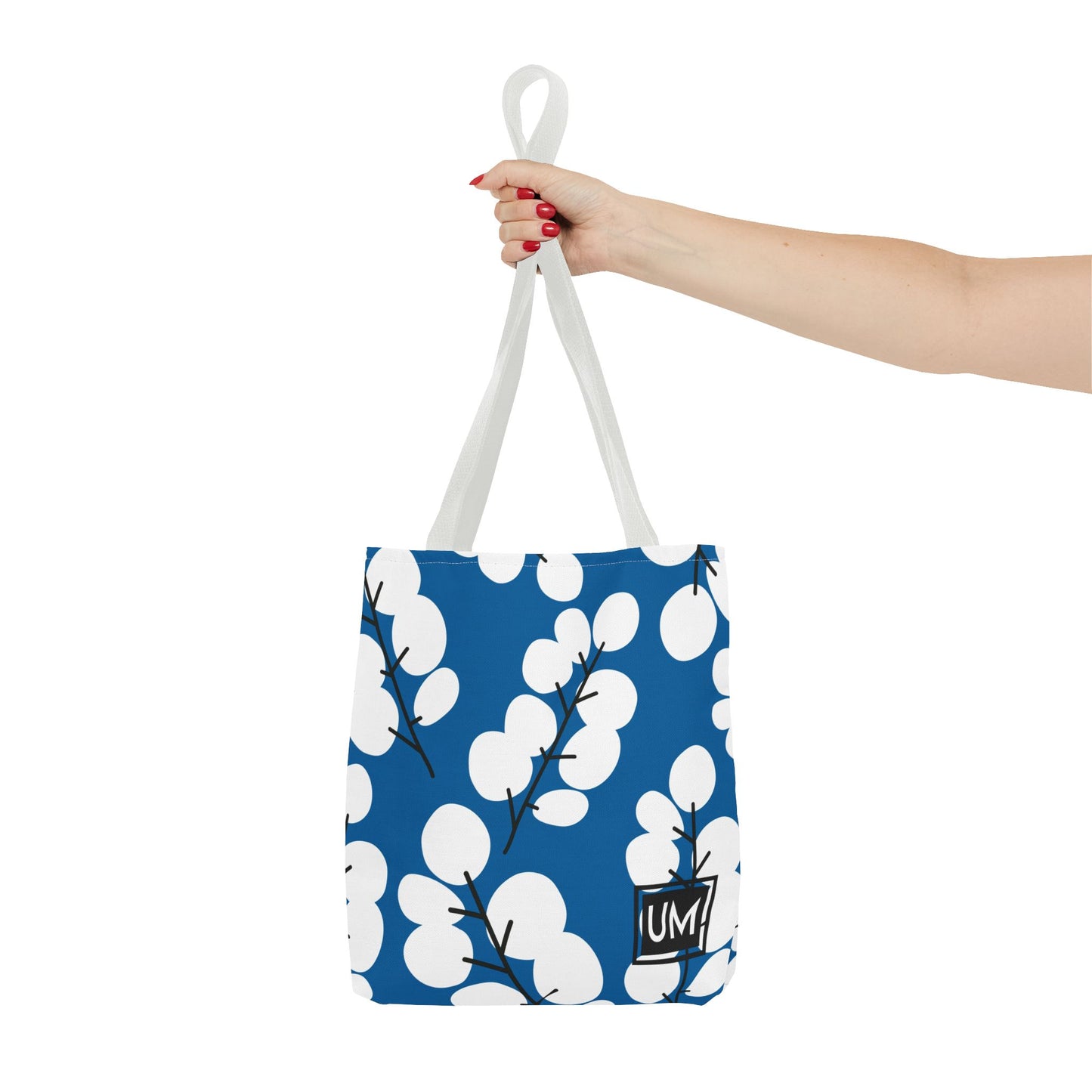 Bolso de mano con estampados florales llamativos (AOP)