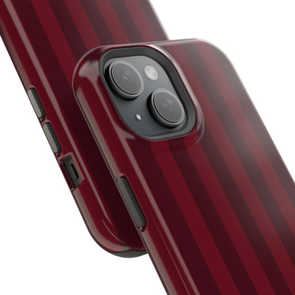 Bordeaux Pinstripe