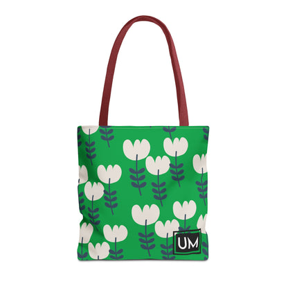 Bolso de mano con estampados florales llamativos (AOP)