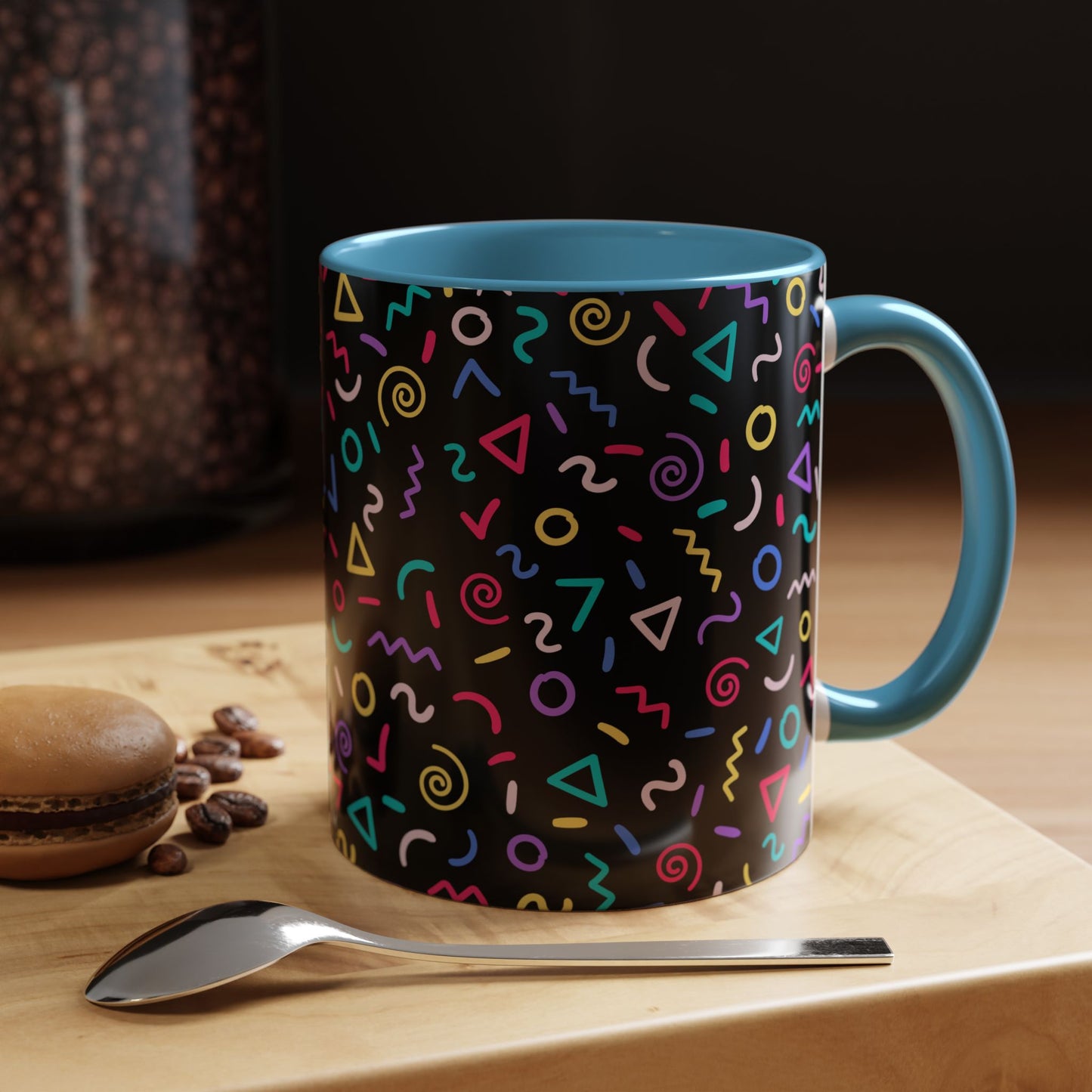 Taza de café con el mensaje "Amor por el café" (11, 15 oz)