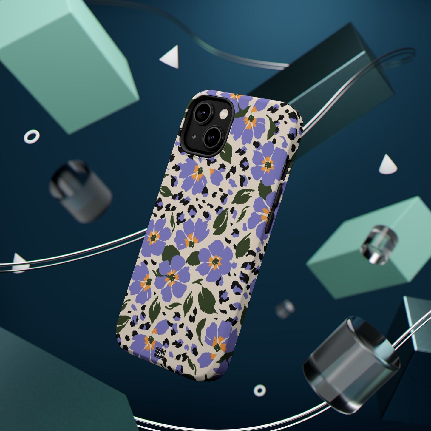 Floral Leopard