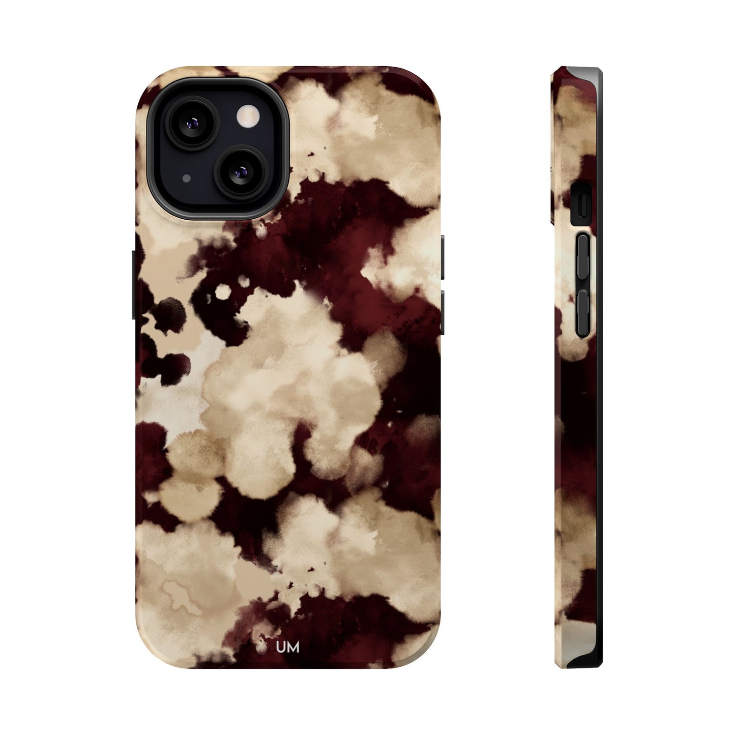 Marbled Burgundy