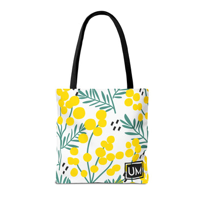 Bolso de mano con estampados florales llamativos (AOP)