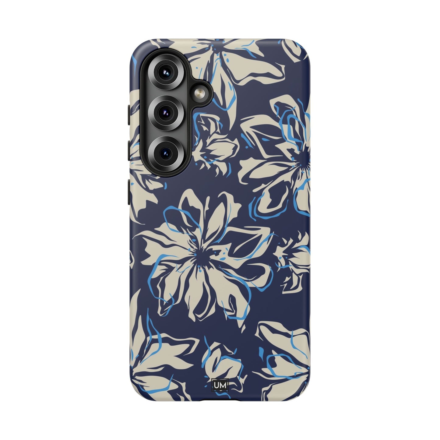Blue Flor Tough Case