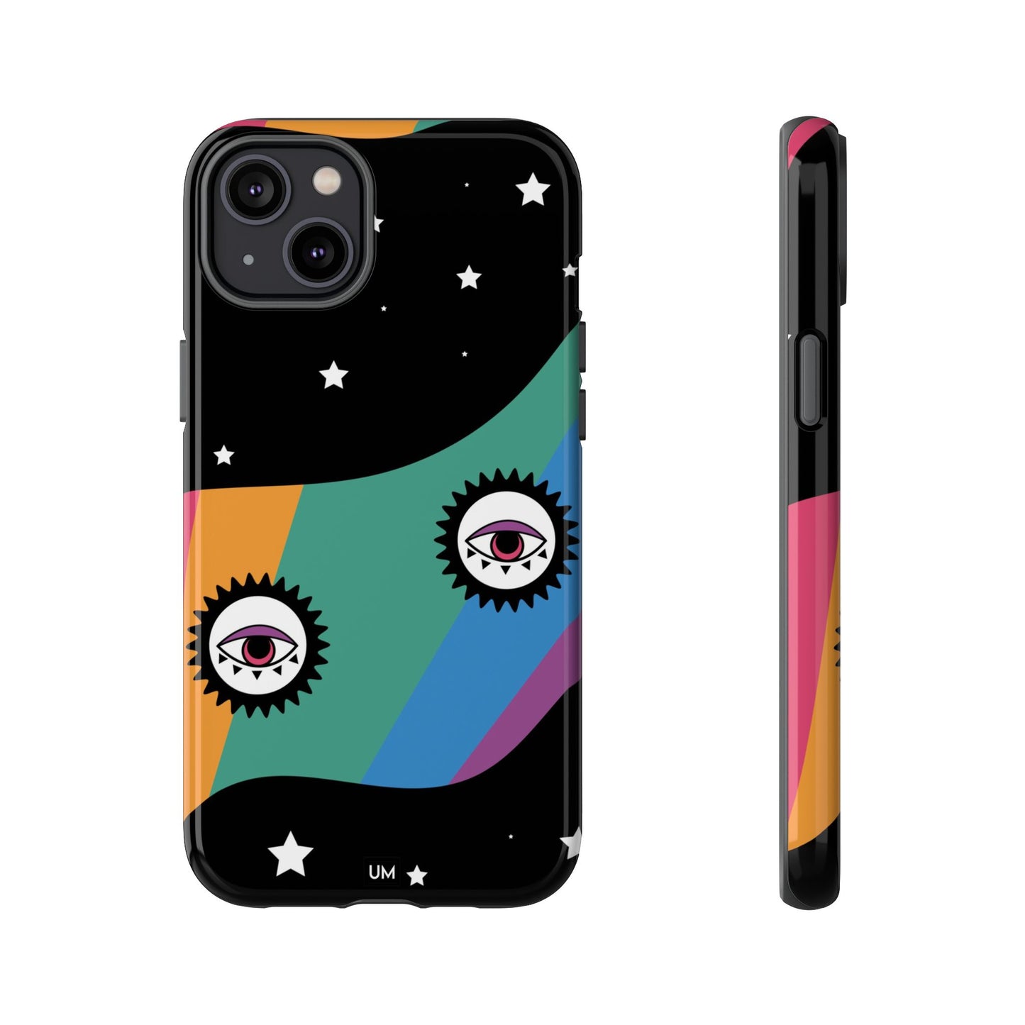 Estuche resistente Arcoiris Eye
