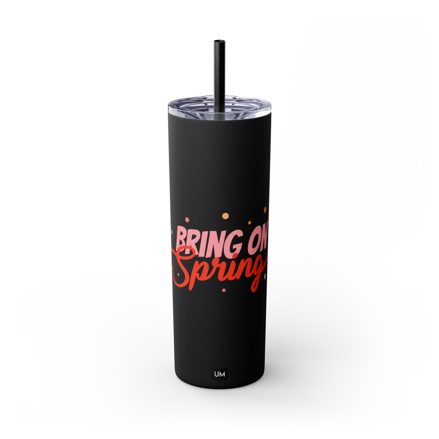 Vaso Spring con pajita, 20 oz