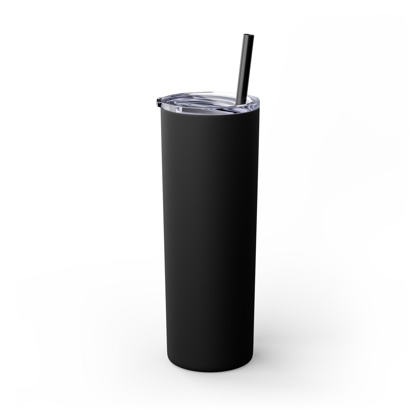 Plain Tumbler with Straw, 20oz