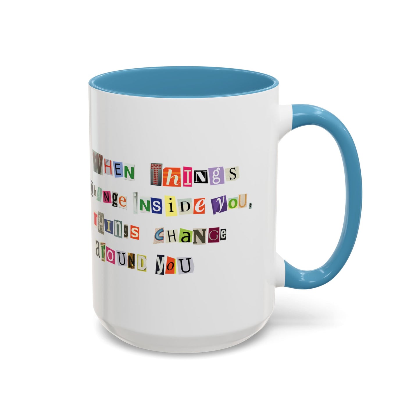 Taza de café Think Positive (11, 15 oz)