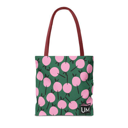 Bolso de mano con estampados florales llamativos (AOP)