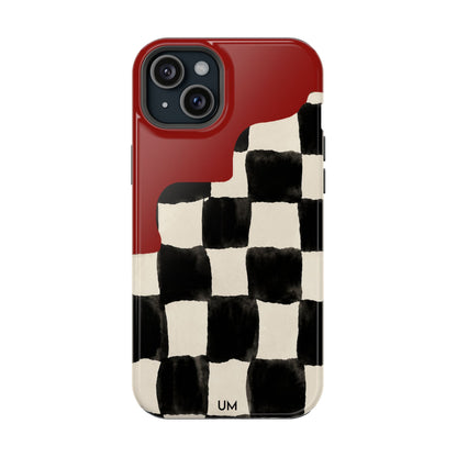 Checkerboard Red