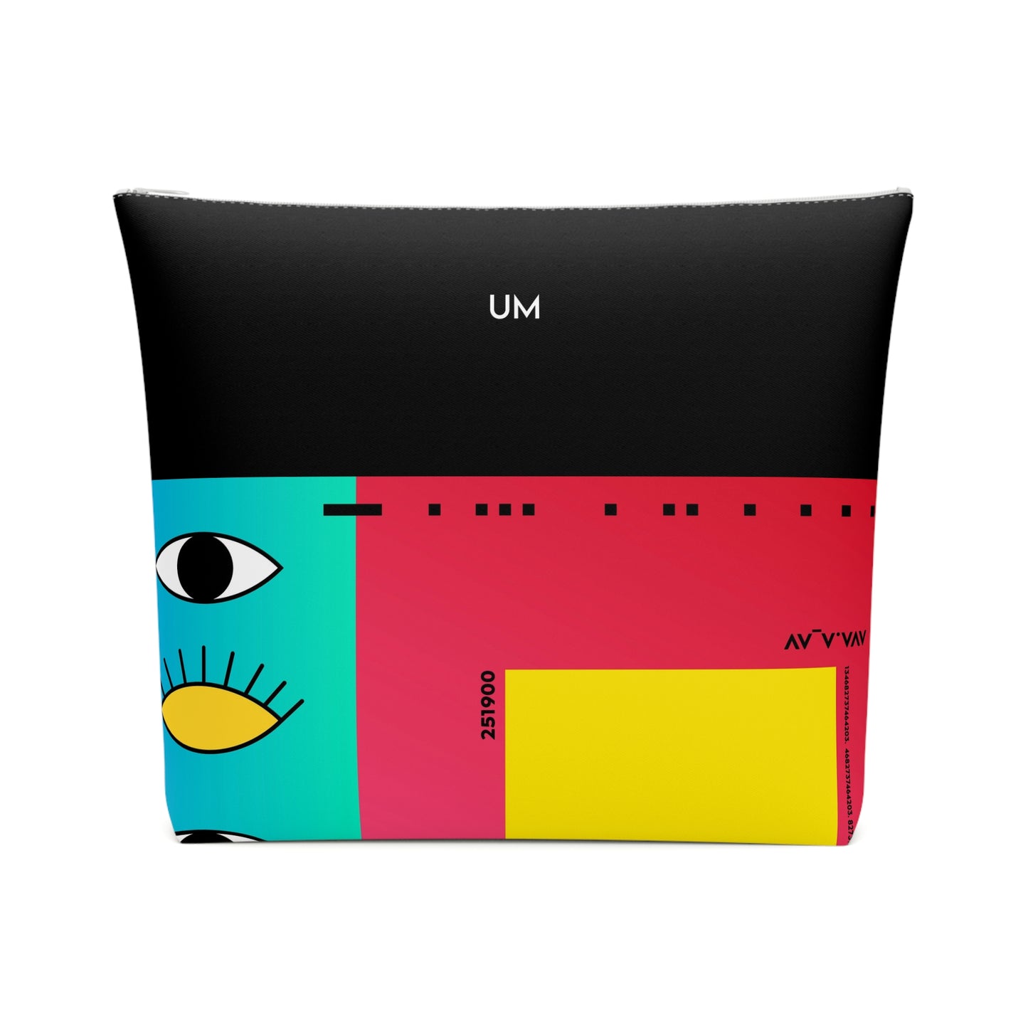 Vibrant Cotton Cosmetic Bag