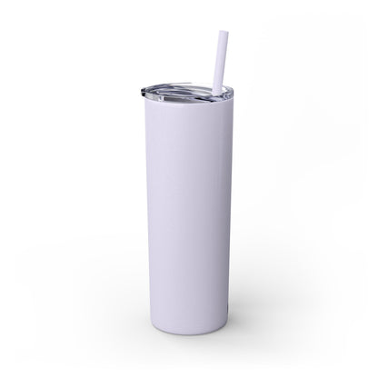 Plain Tumbler with Straw, 20oz