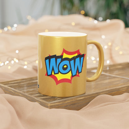 Taza WoW (plata y oro)