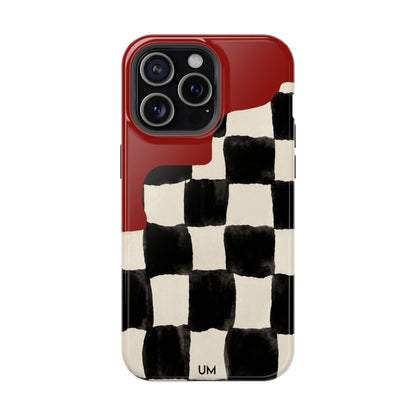 Checkerboard Red