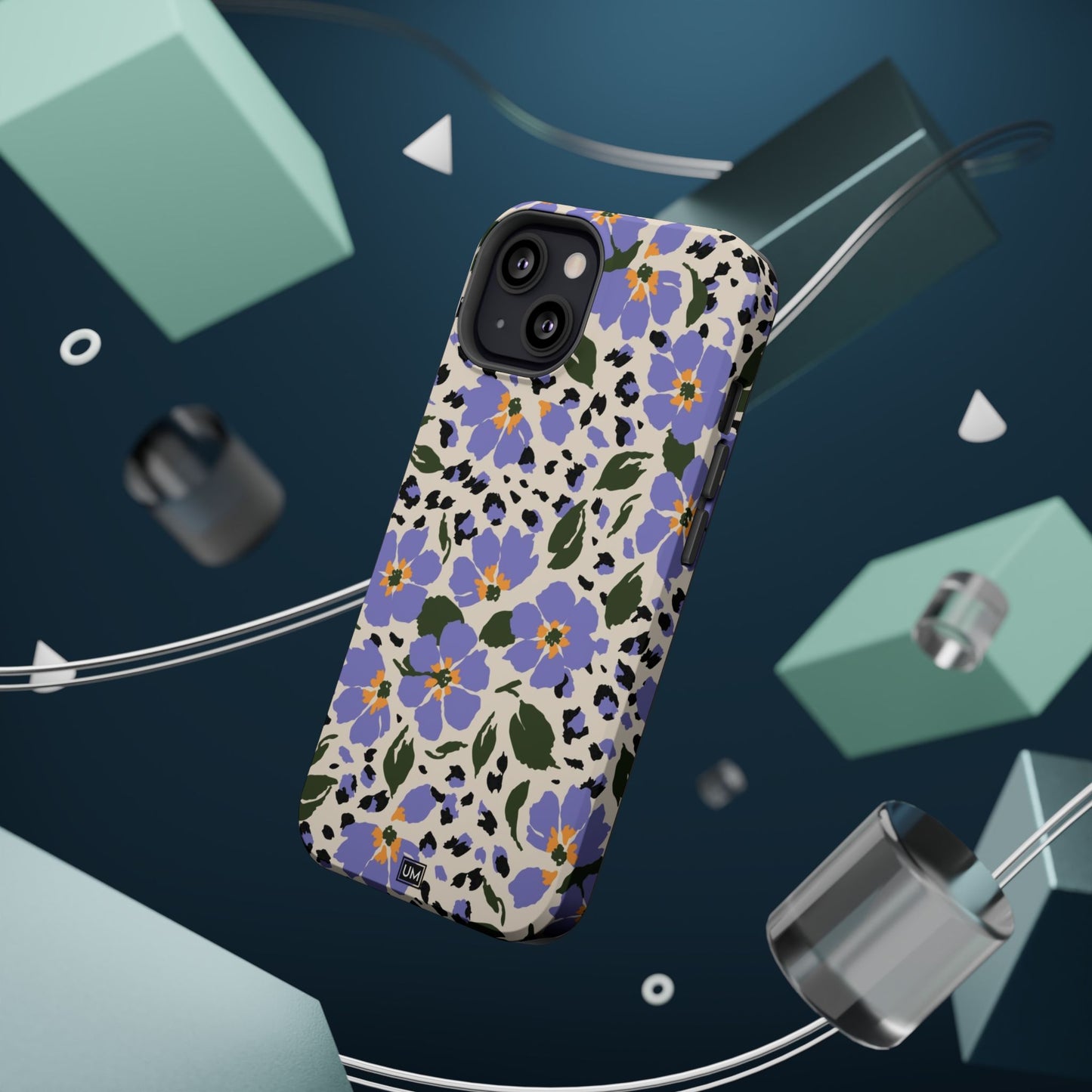 Floral Leopard