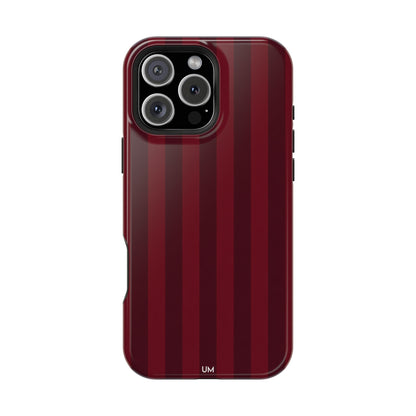 Bordeaux Pinstripe