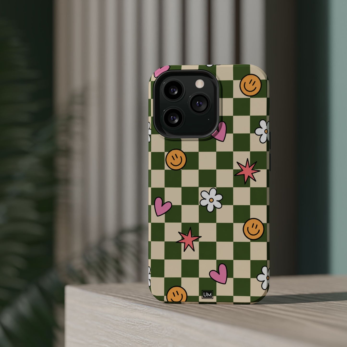 Checkerboard Smiley