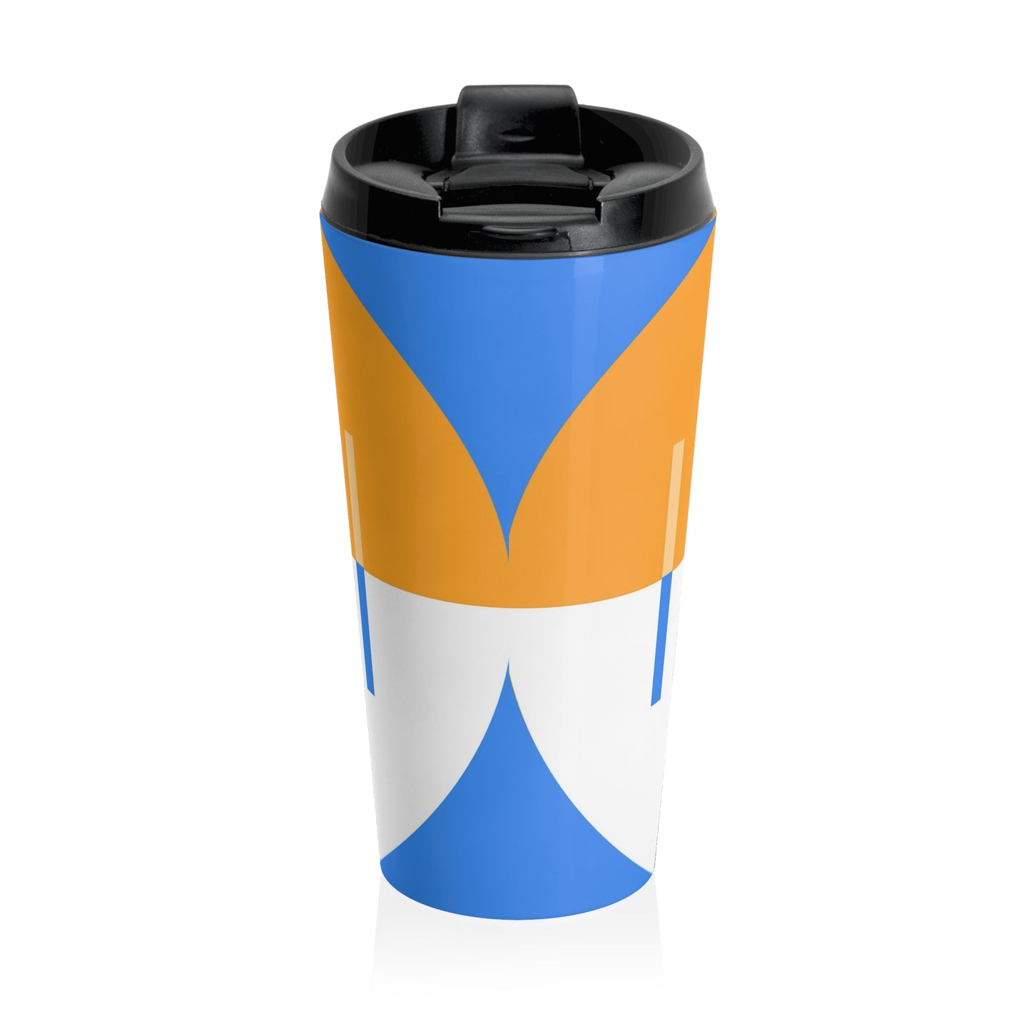 Color Block  Stainless Steel Travel Mug