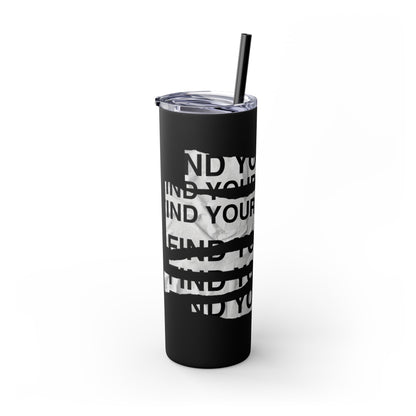 Vaso con pajita Find Your Voice, 20 oz