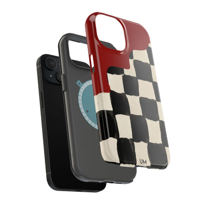 Checkerboard Red