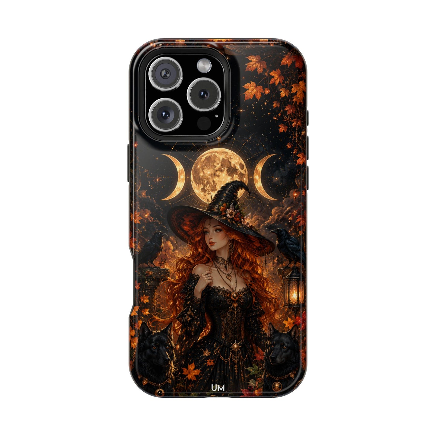 Witch Autumn Moon