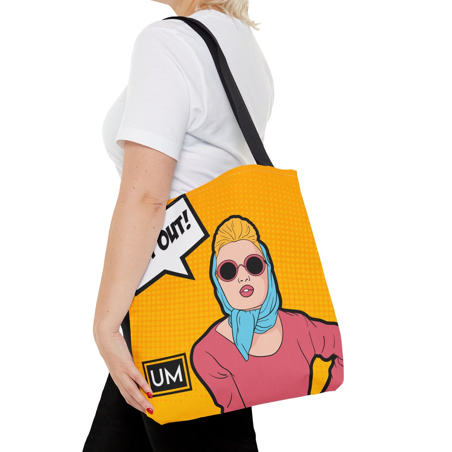 Pop Girl Tote Bag (AOP)