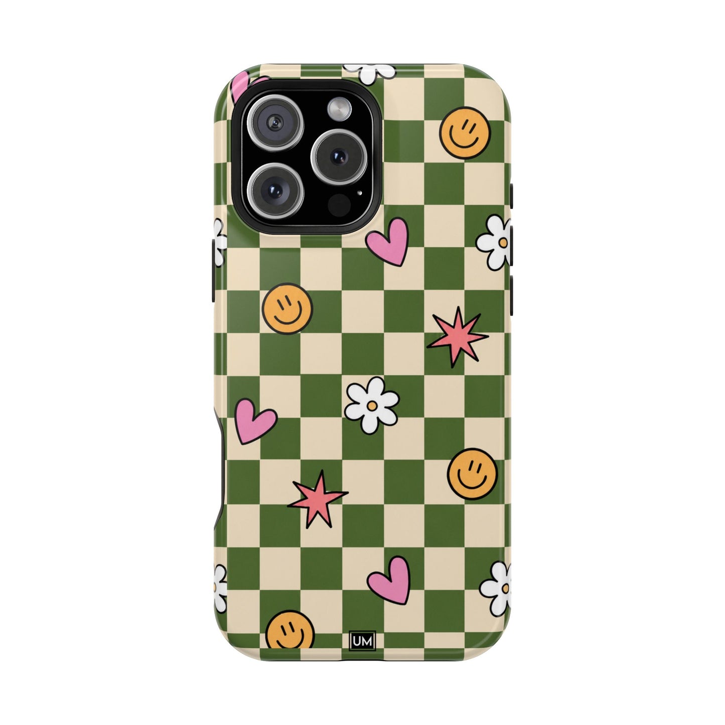 Checkerboard Smiley