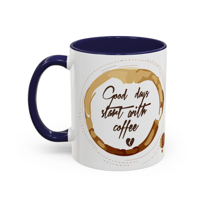 Comienza tu día con una taza de café (11, 15 oz)