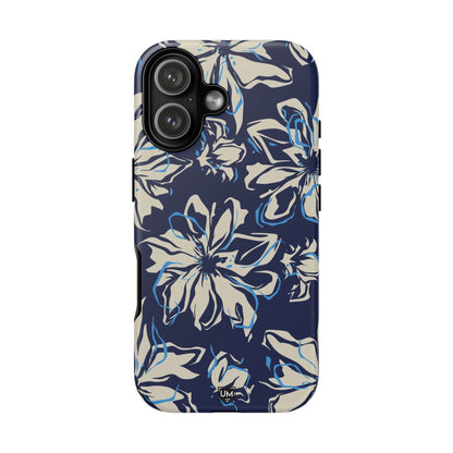 Blue Flor Tough Case