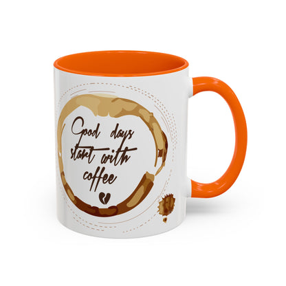 Comienza tu día con una taza de café (11, 15 oz)