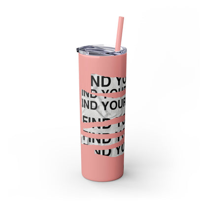 Vaso con pajita Find Your Voice, 20 oz