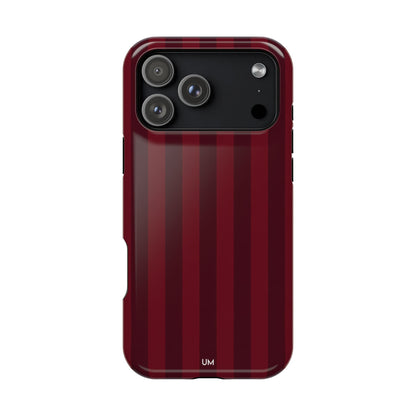 Bordeaux Pinstripe