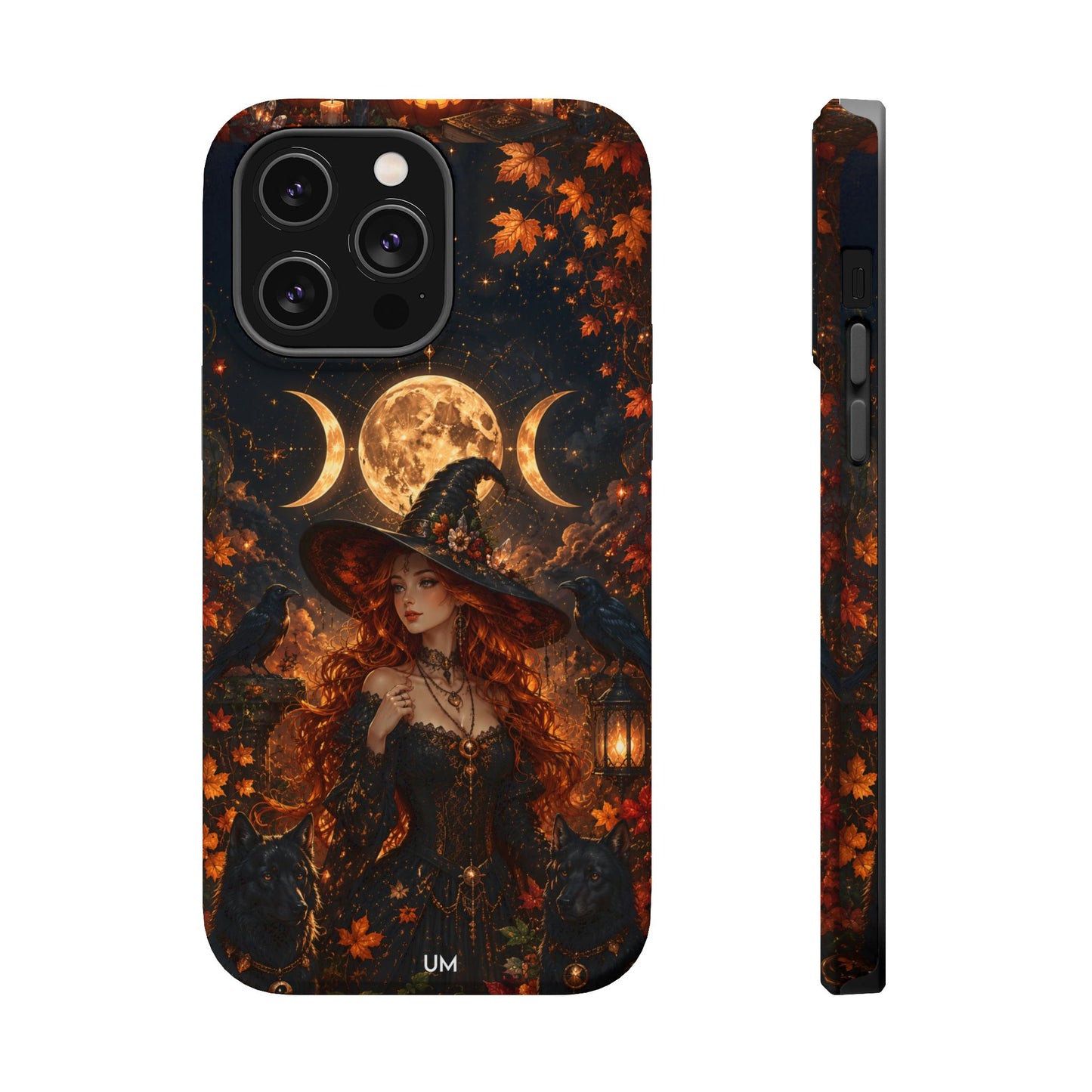 Witch Autumn Moon