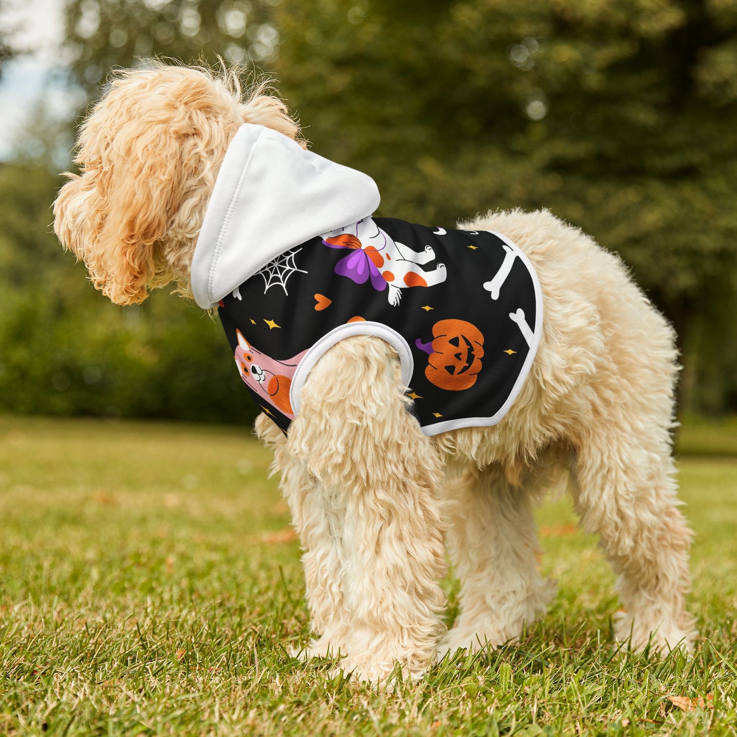 Sudadera con capucha para mascotas de la UM